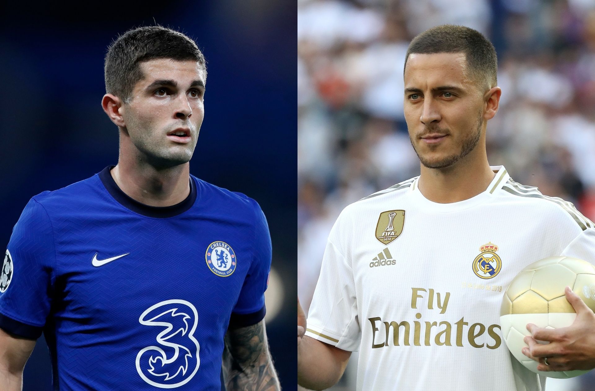 Christian Pulisic, Eden Hazard