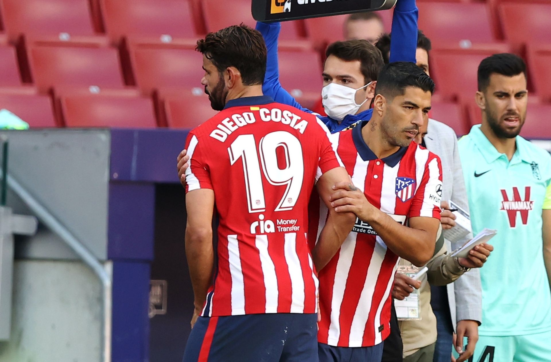 Diego Costa, Luis Suarez, Atletico Madrid