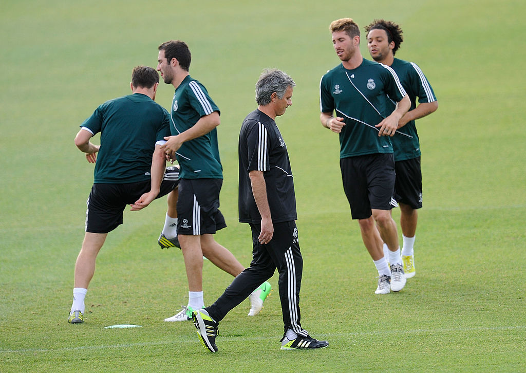 Real Madrid Training And Press Conference