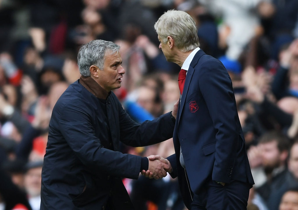 Mourinho, Wenger