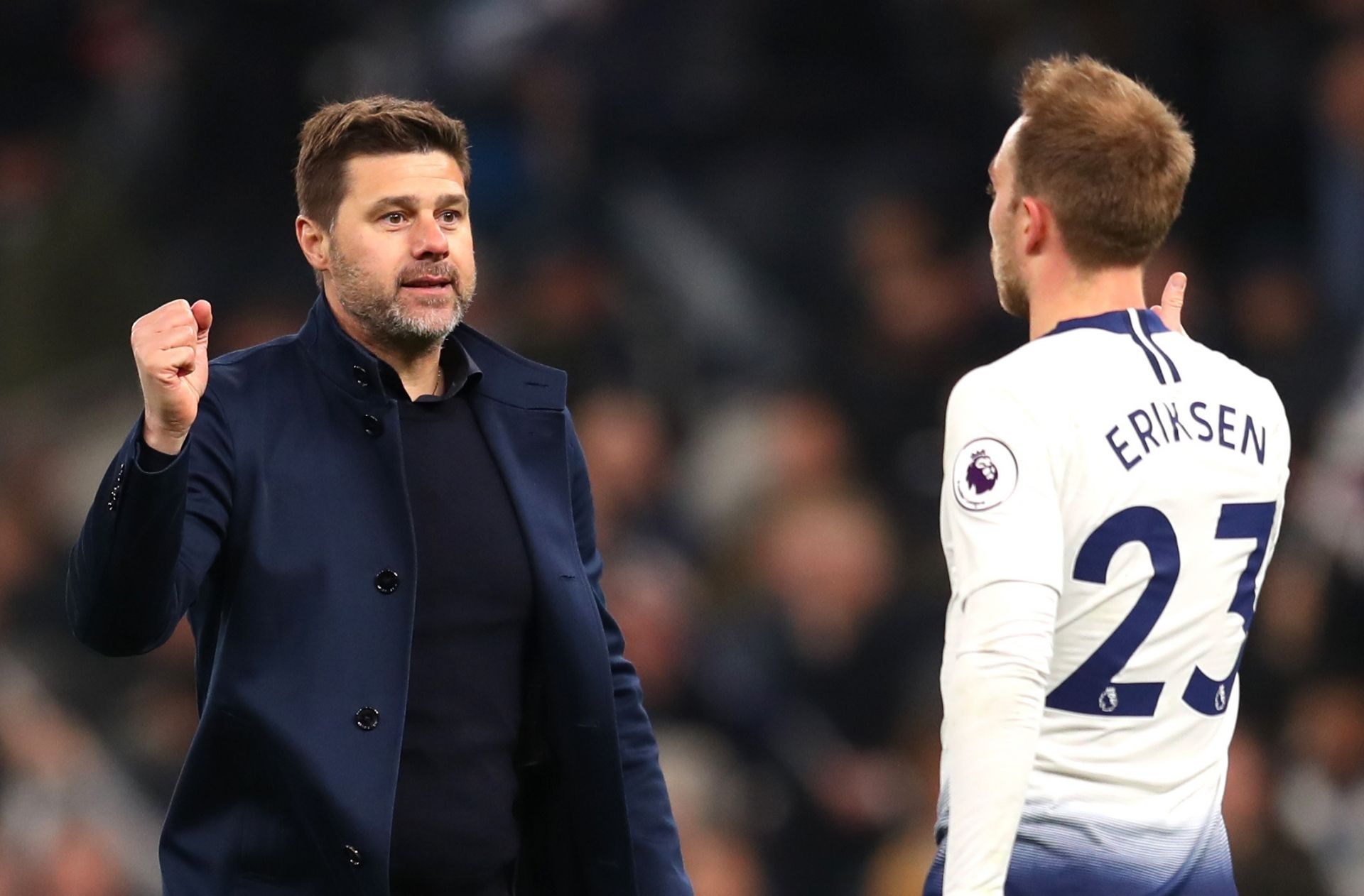 Mauricio Pochettino & Christian Eriksen - Tottenham