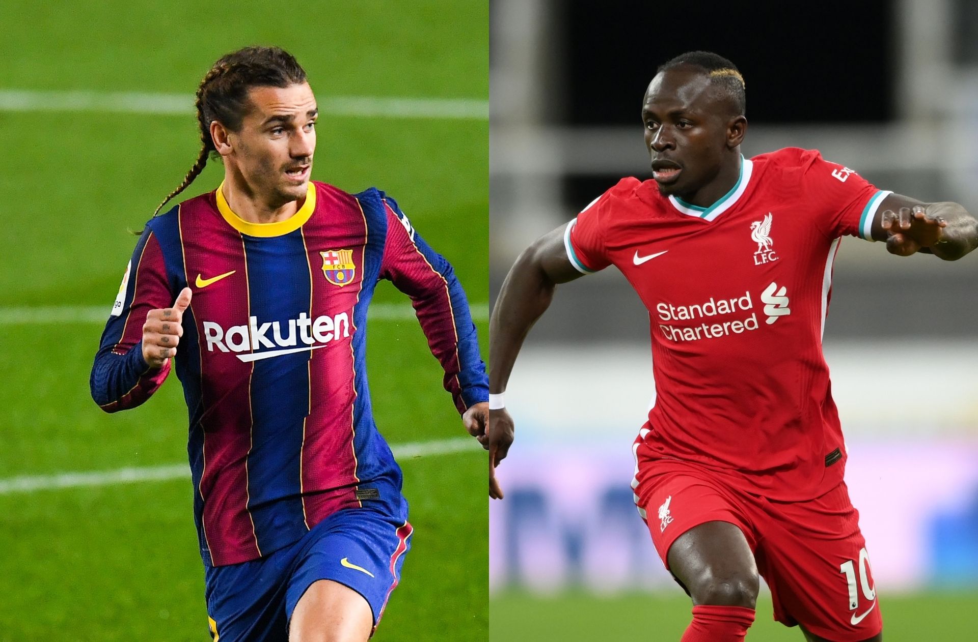 Antoine Griezmann - FC Barcelona, Sadio Mane - Liverpool