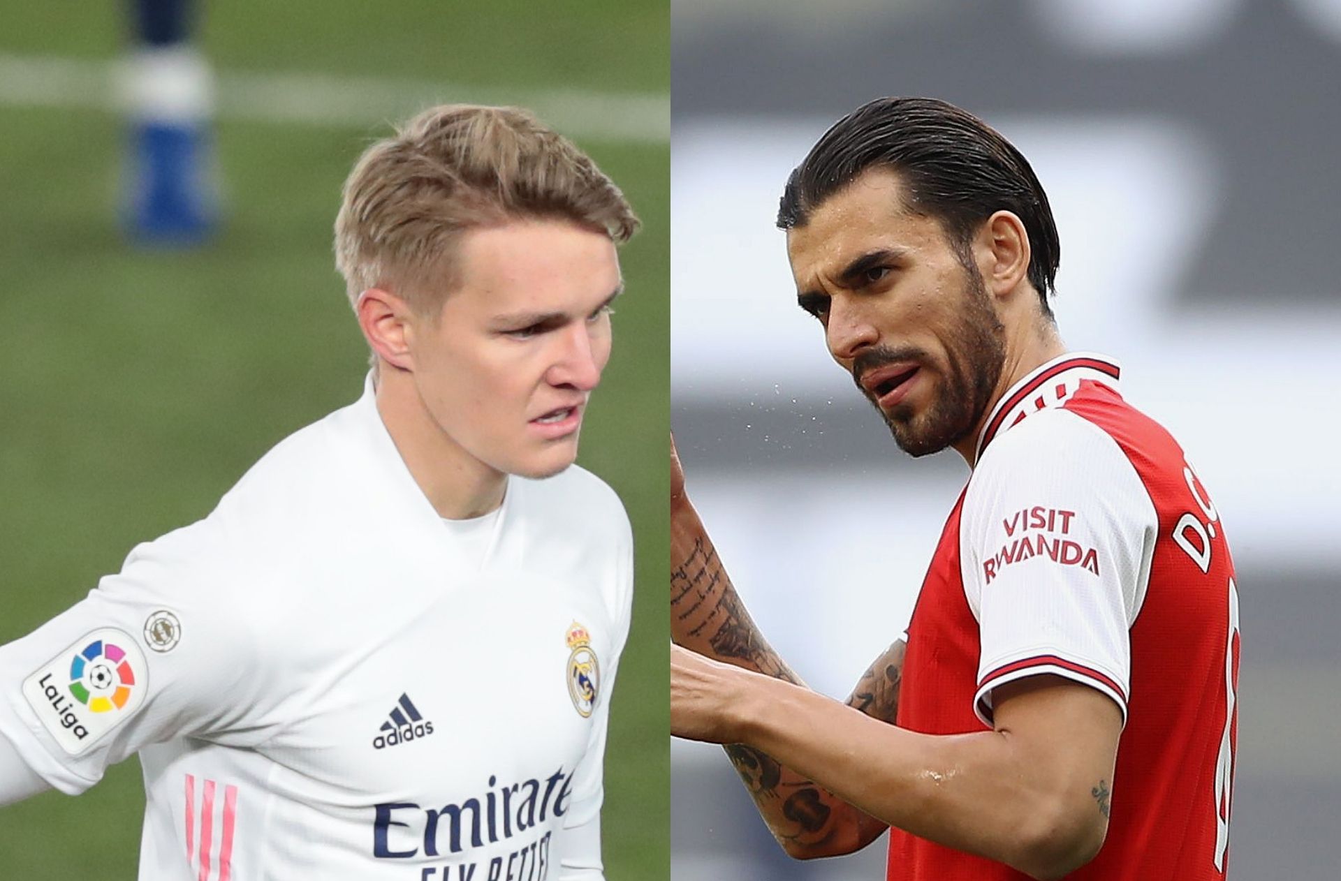 Martin Odegaard - Real Madrid, Dani Ceballos - Arsenal