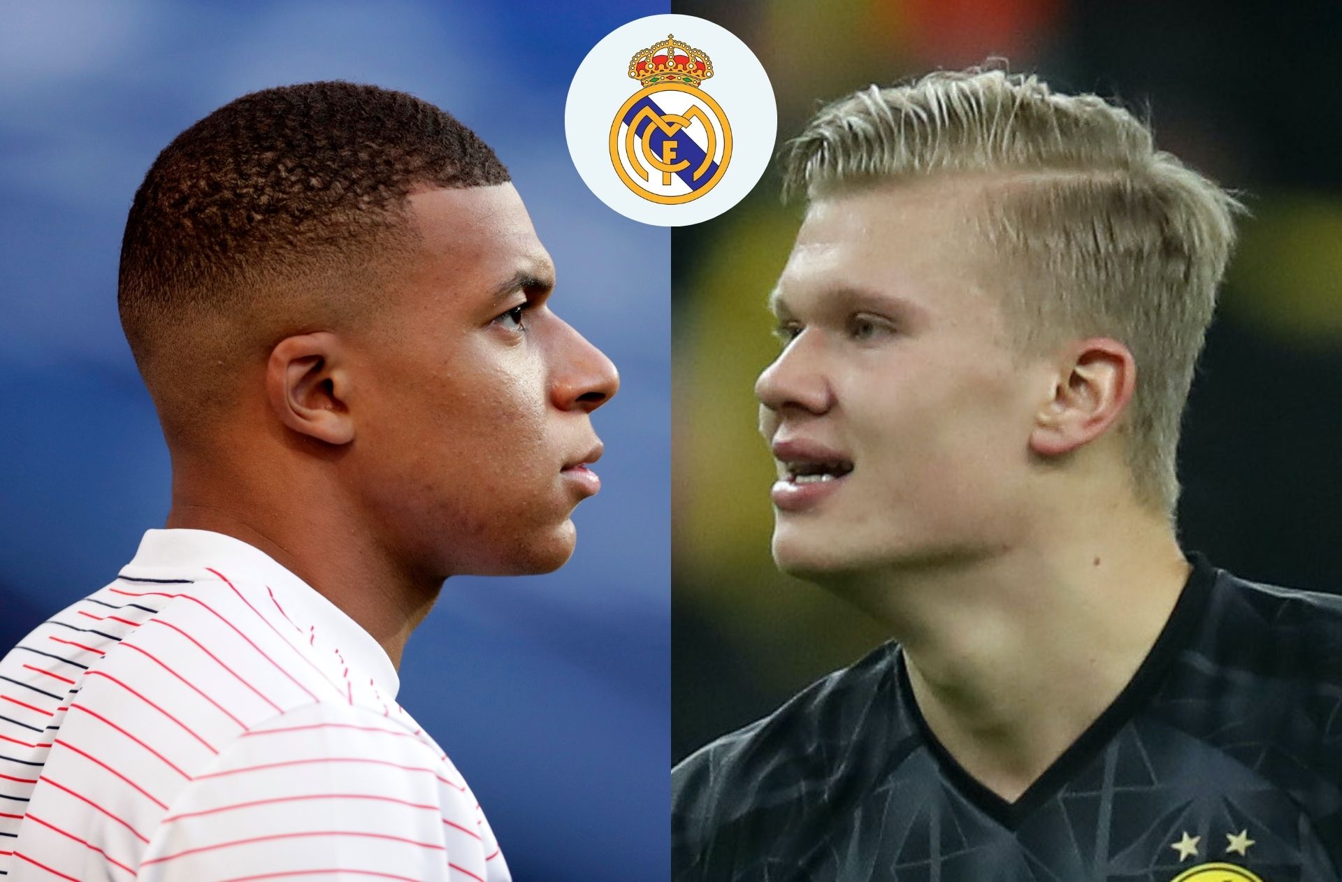 Erling Haaland, Kylian Mbappe, Real Madrid
