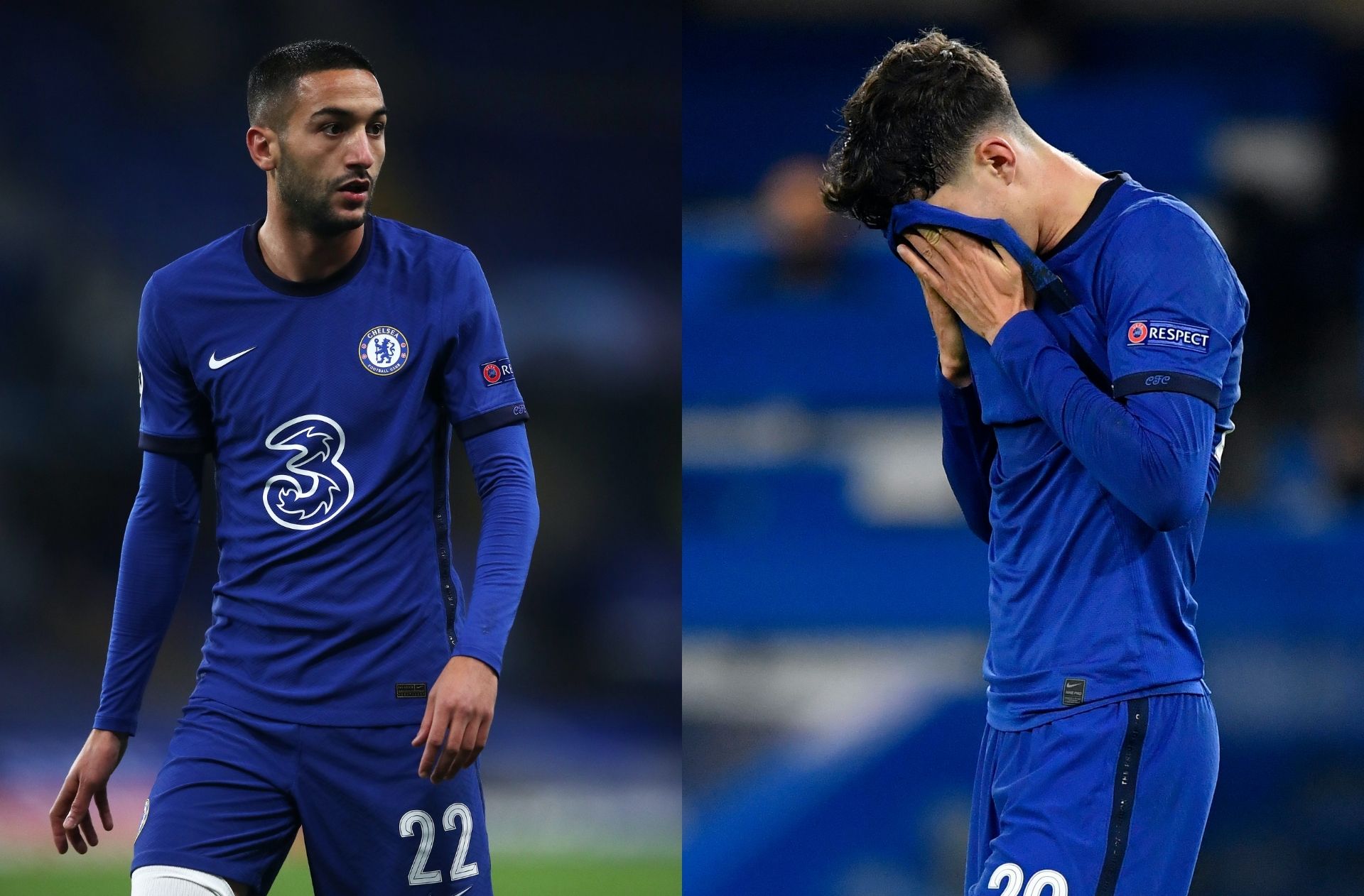 Hakim Ziyech, Kai Havertz, Chelsea