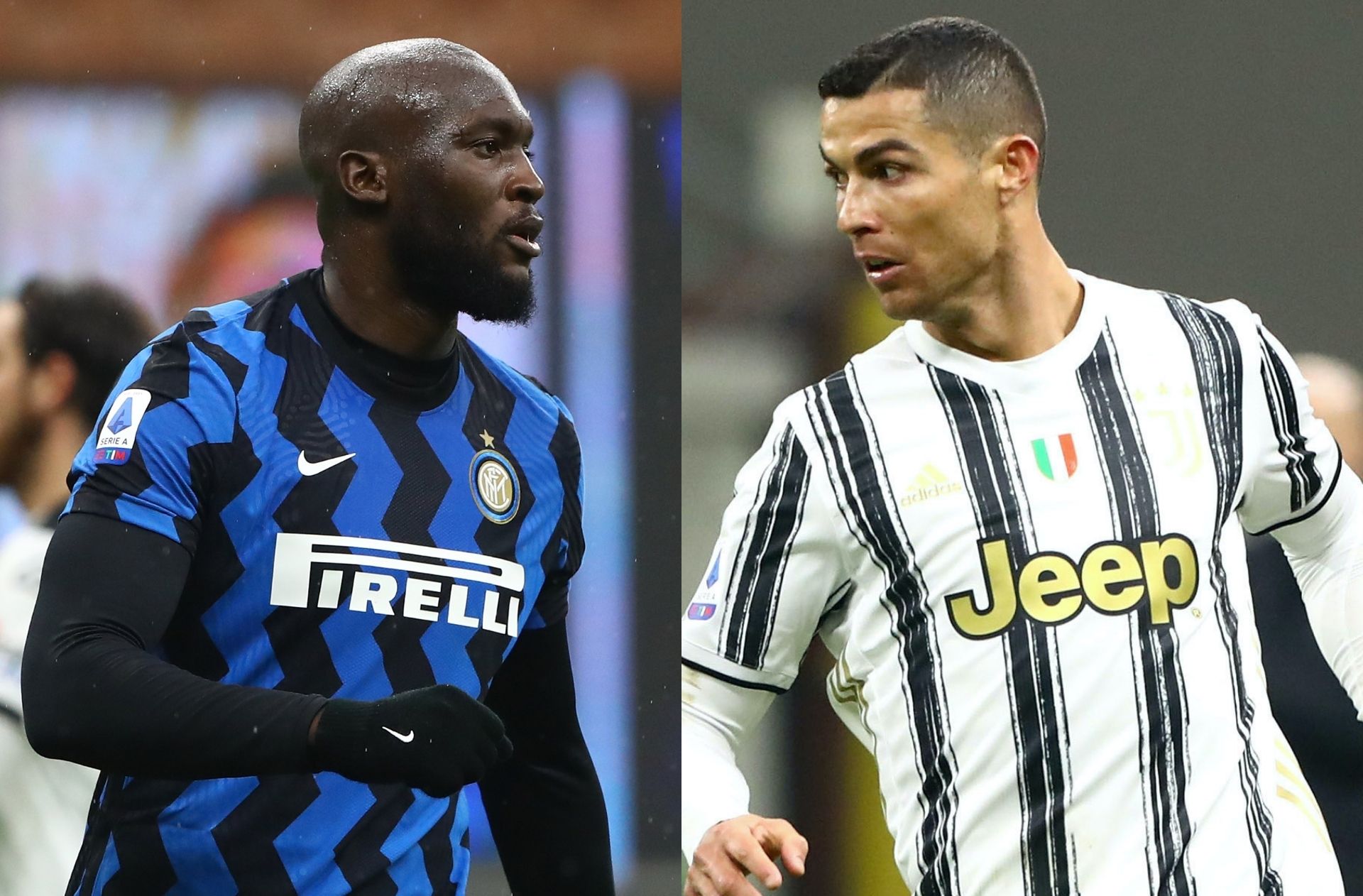 Romelu Lukaku, Cristiano Ronaldo, Serie A