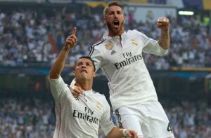 Sergio Ramos, Cristiano Ronaldo, Real Madrid