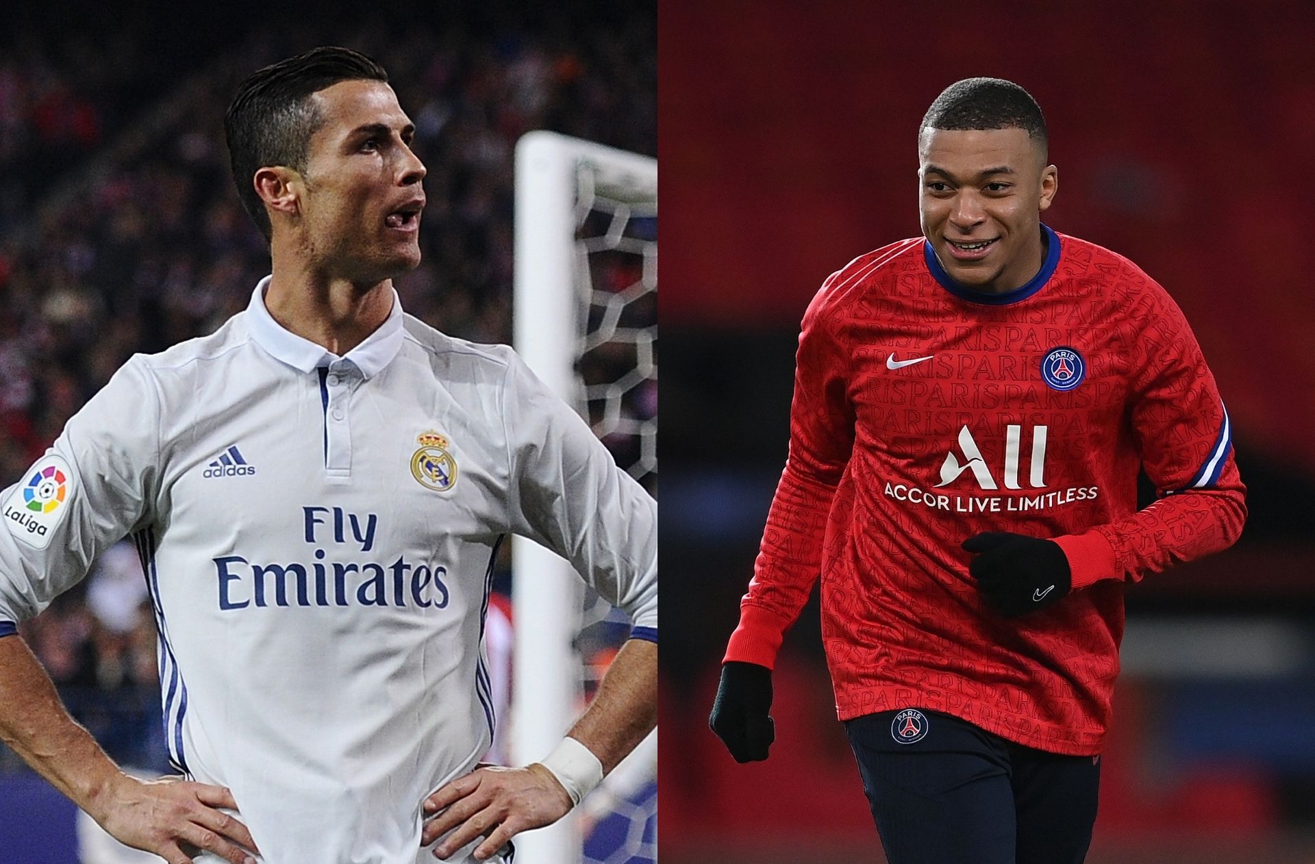 Cristiano Ronaldo, Kylian Mbappe