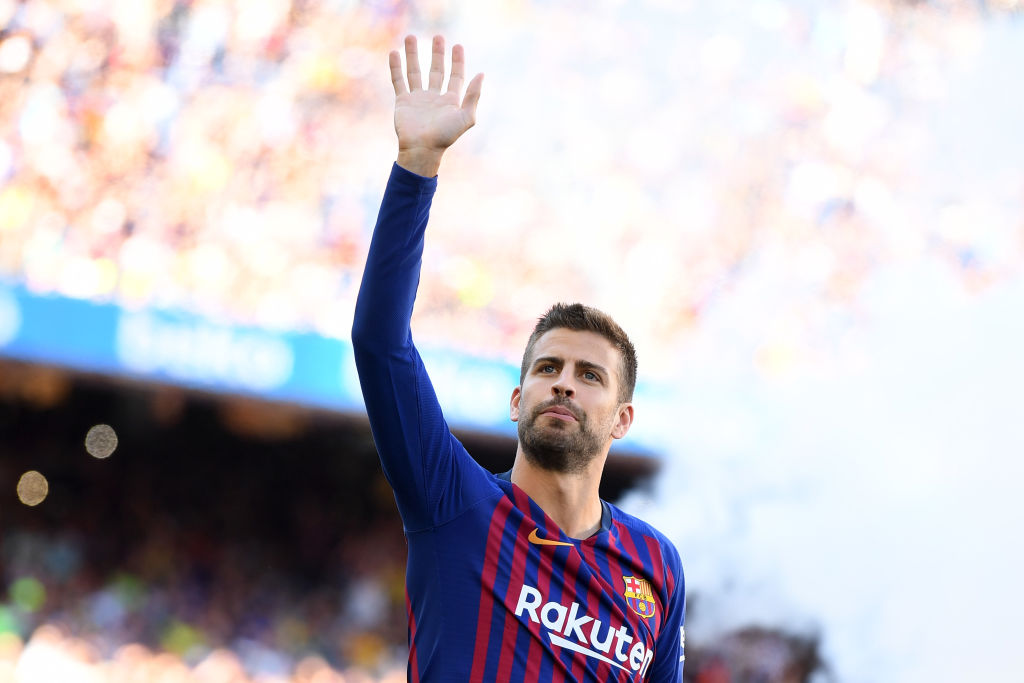 Gerard Pique at Barcelona
