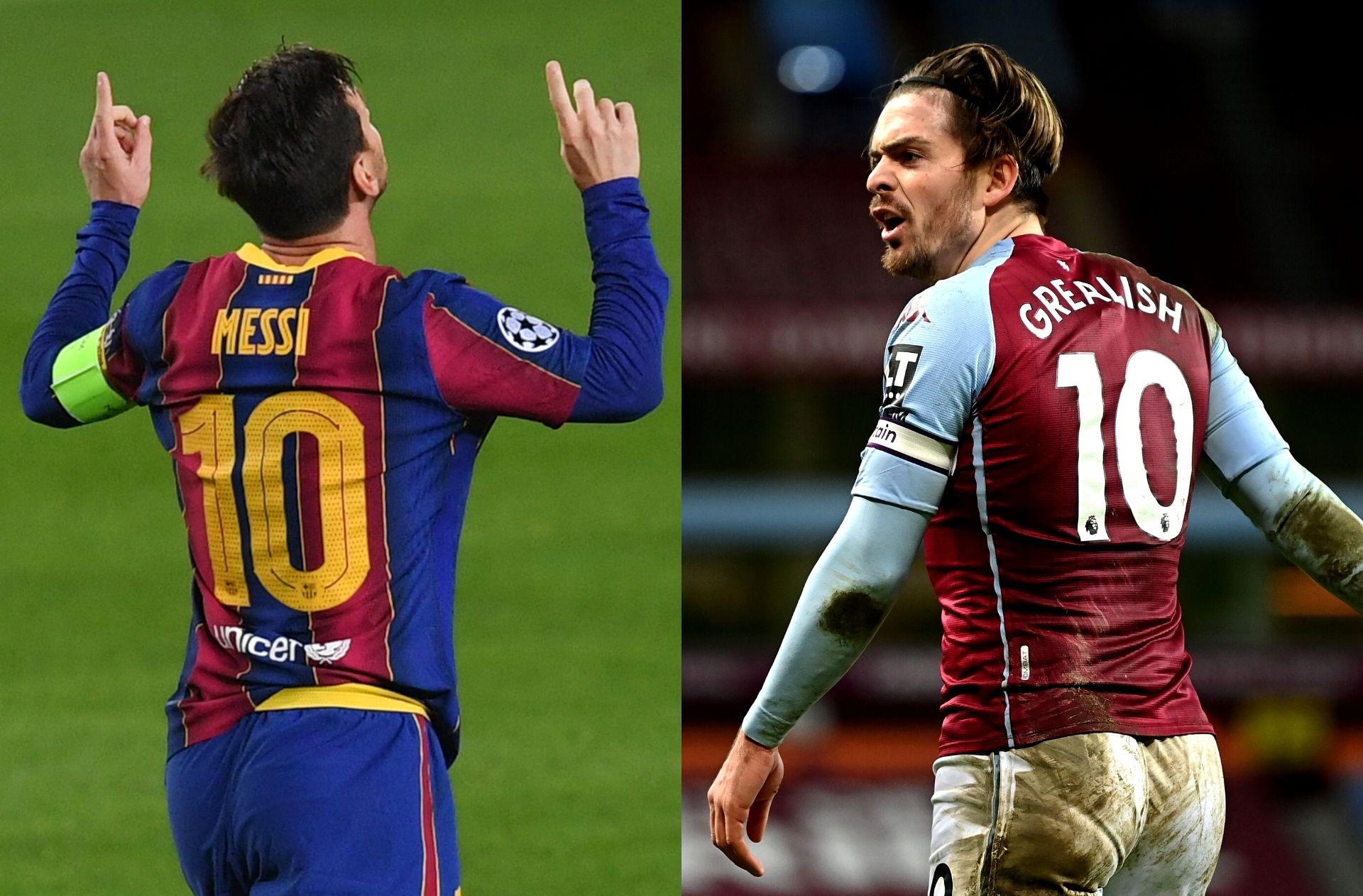 Lionel Messi, Jack Grealish