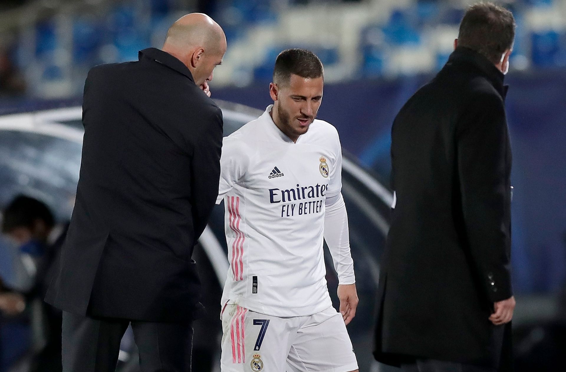 Zinedine Zidane, Eden Hazard, Real Madrid