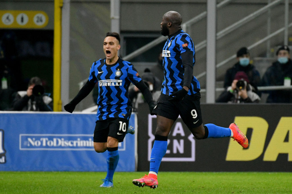 Lautaro Martinez, Romelu Lukaku, Inter
