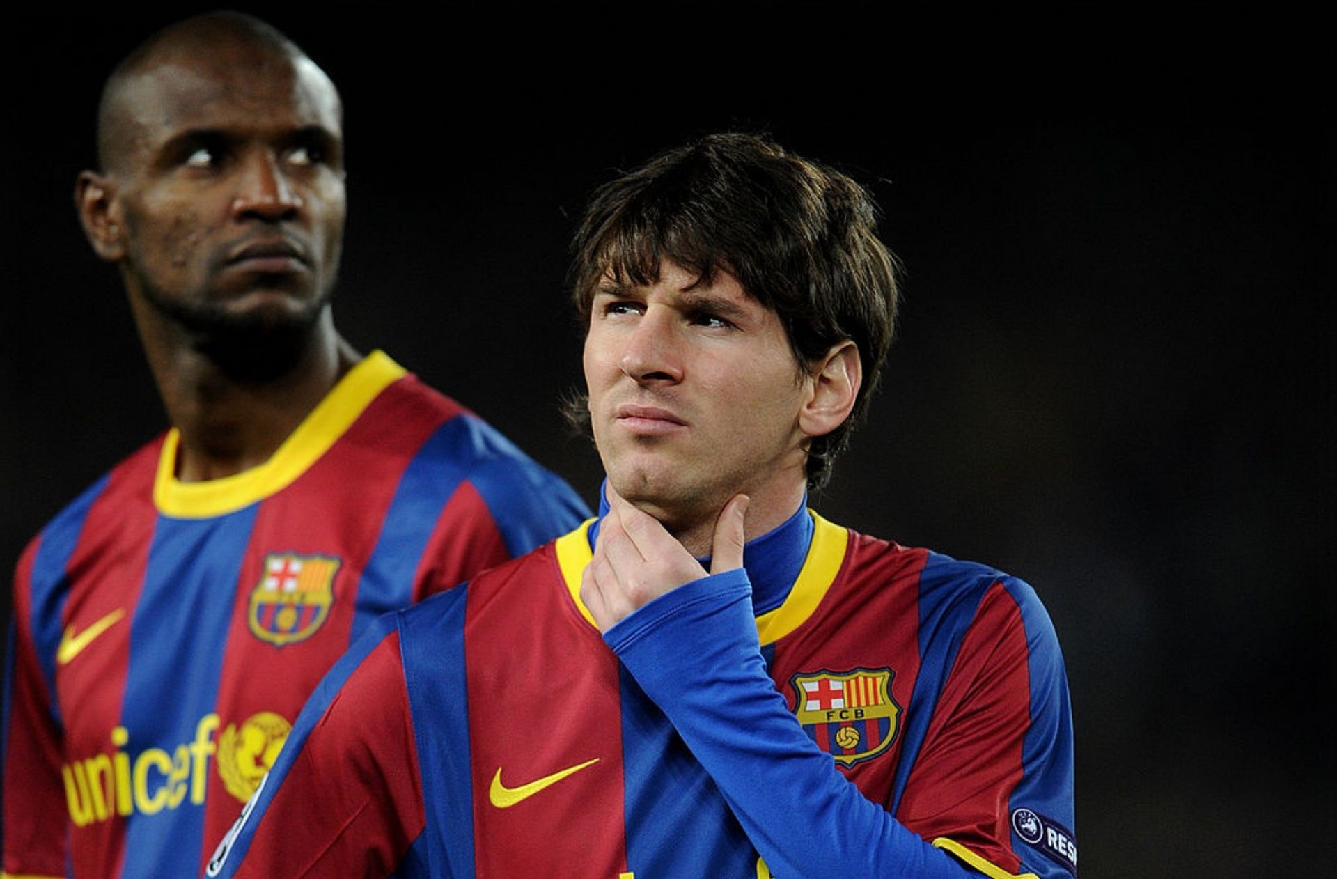 Eric Abidal, Lionel Messi, FC Barcelona