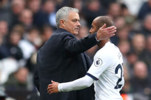 Lucas Moura & Jose Mourinho - Tottenham