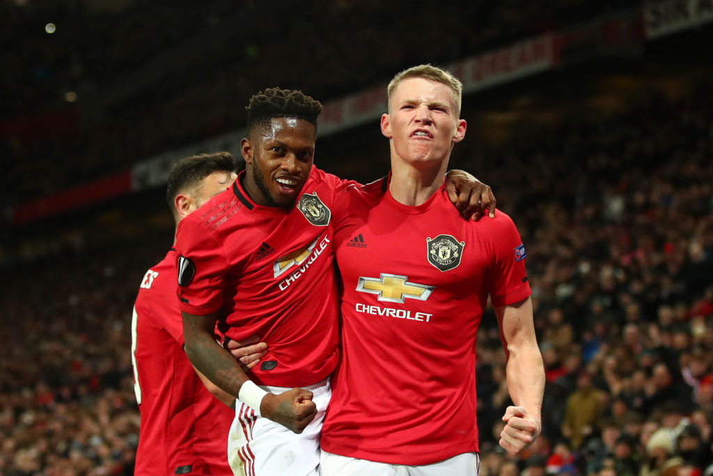 Fred, McTominay at Man Utd