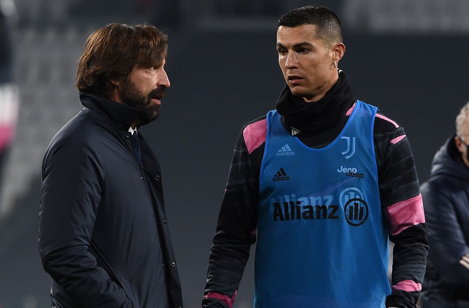 Andrea Pirlo, Cristiano Ronaldo, Juventus