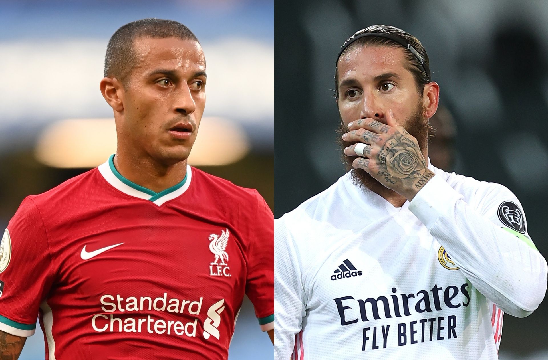 Thiago Alcantara, Sergio Ramos