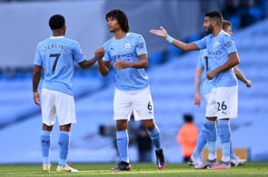Raheem Sterling, Nathan Ake, Manchester City