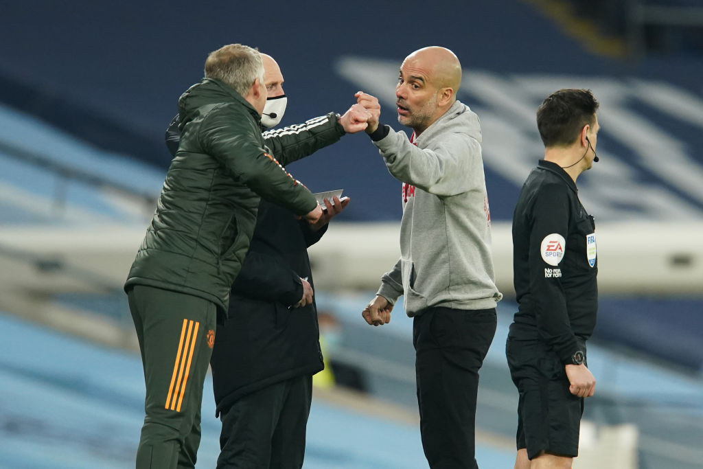 Ole Gunnar Solskjaer, Pep Guardiola, Manchester United, Manchester City