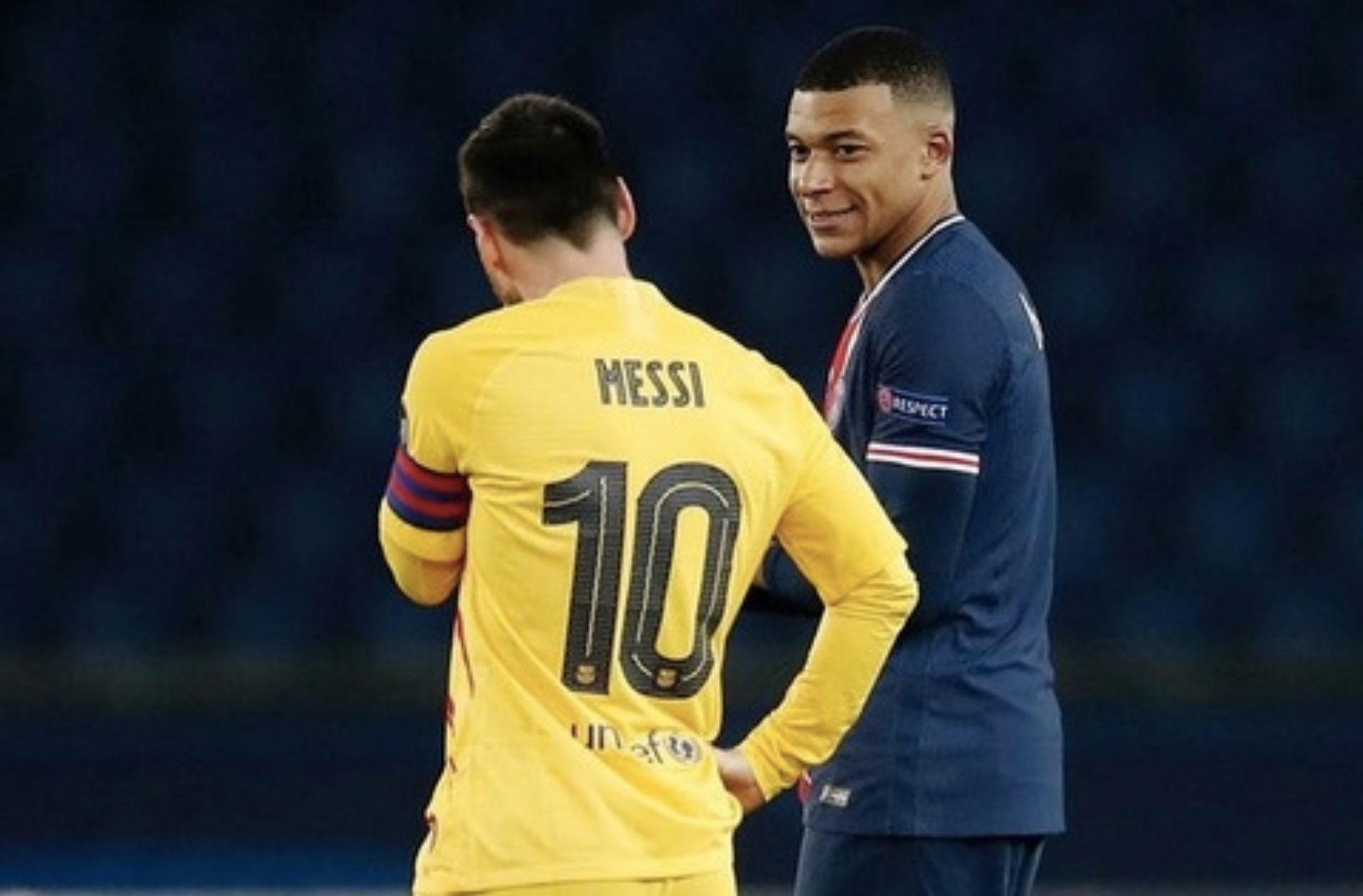 Kylian Mbappe, Lionel Messi