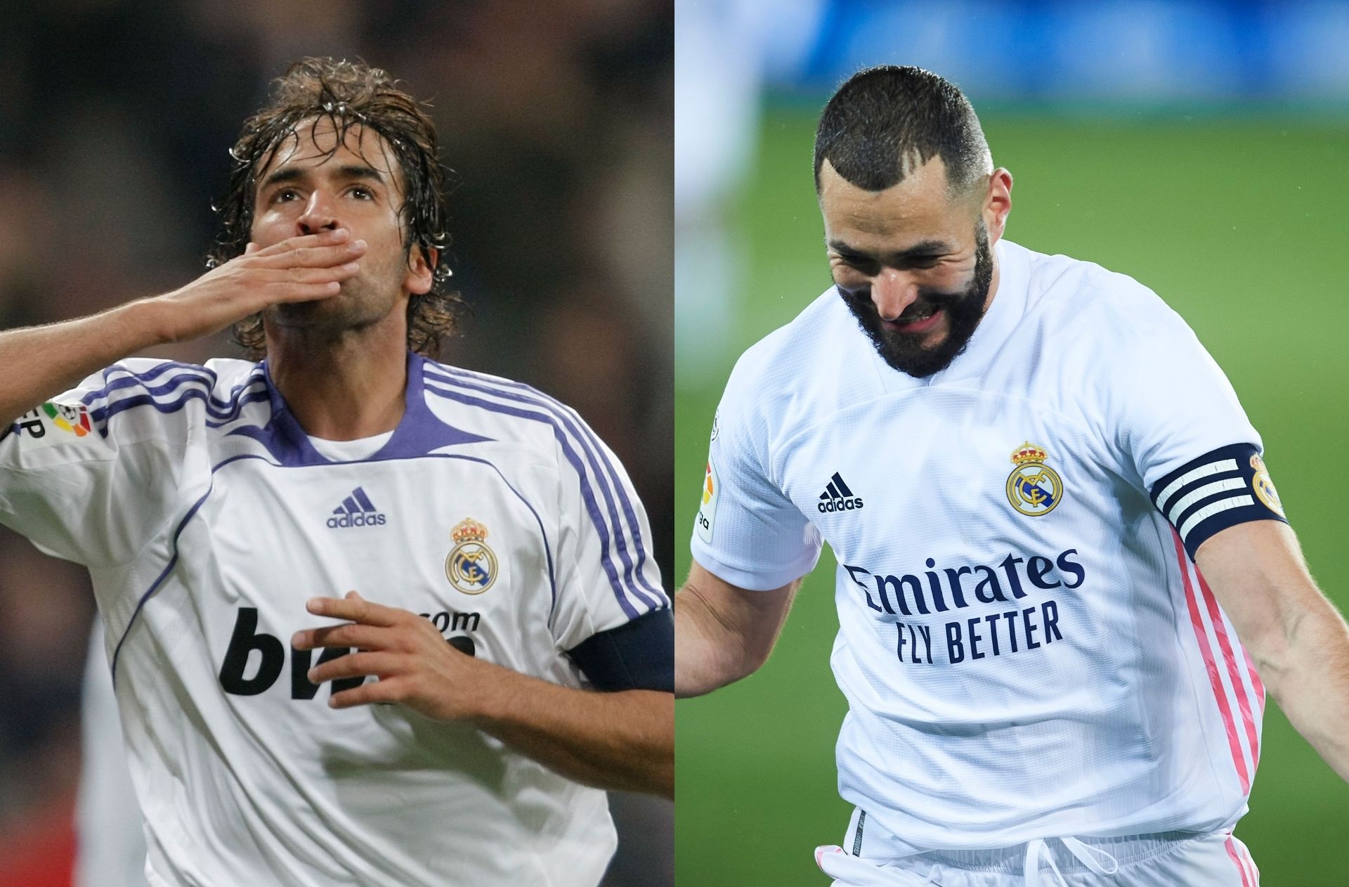 Raul Gonzalez, Karim Benzema - Real Madrid