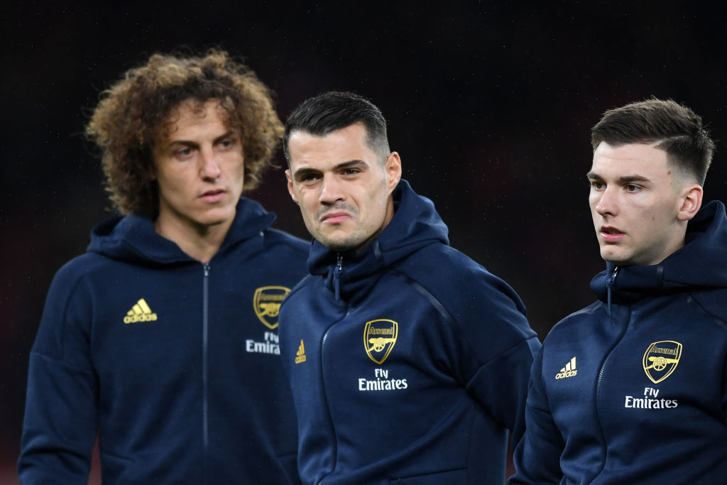 Kieran Tierney, David Luiz, Arsenal