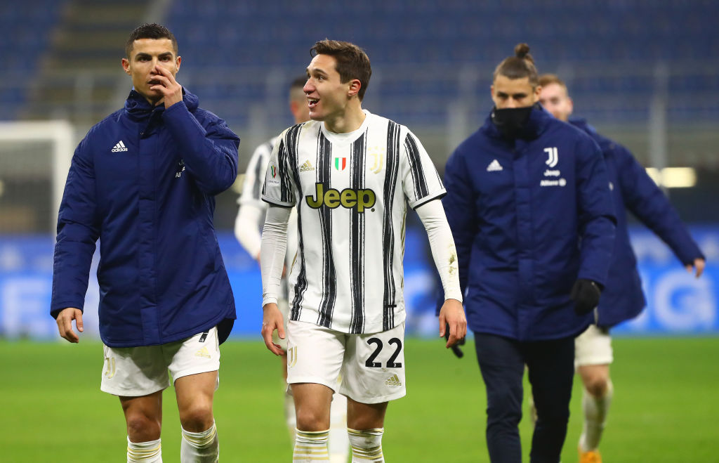 Federico Chiesa, Cristiano Ronaldo, Juventus
