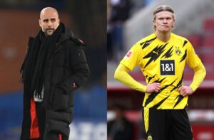 Pep Guardiola, Erling Haaland