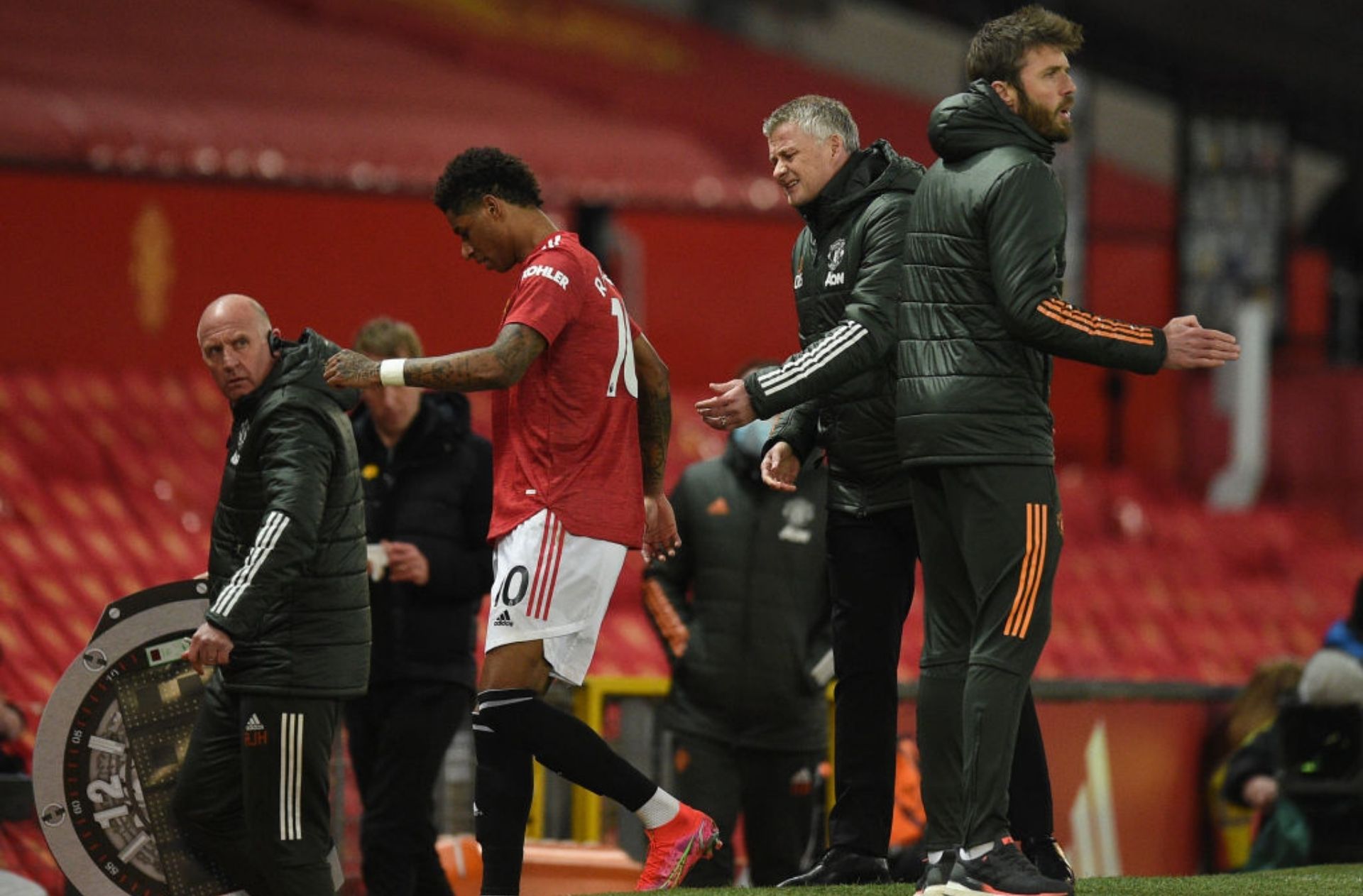 Marcus Rashford, Ole Gunnar Solskjaer, Manchester United