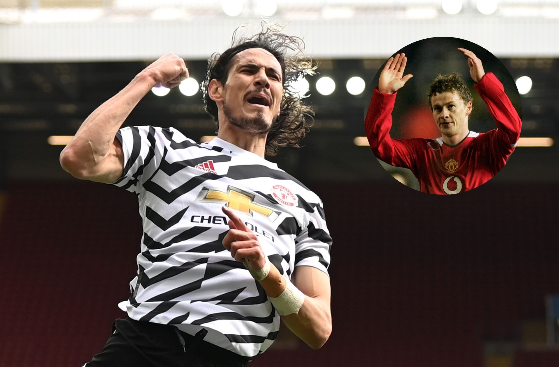 Edinson Cavani, Ole Gunnar Solskjaer - Manchester United