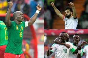 Vincent Aboubakar, Mohamed Salah, Sadio Mane