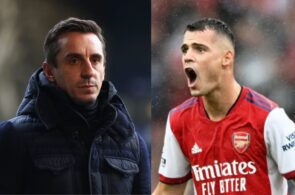 Gary Neville, Granit Xhaka