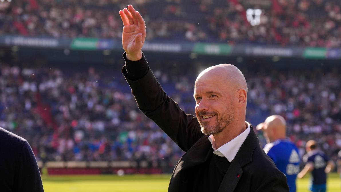 Erik ten Hag at Ajax