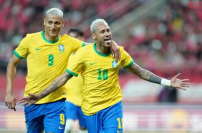 Neymar, Richarlison at Brazil