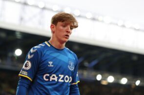 Anthony Gordon at Everton