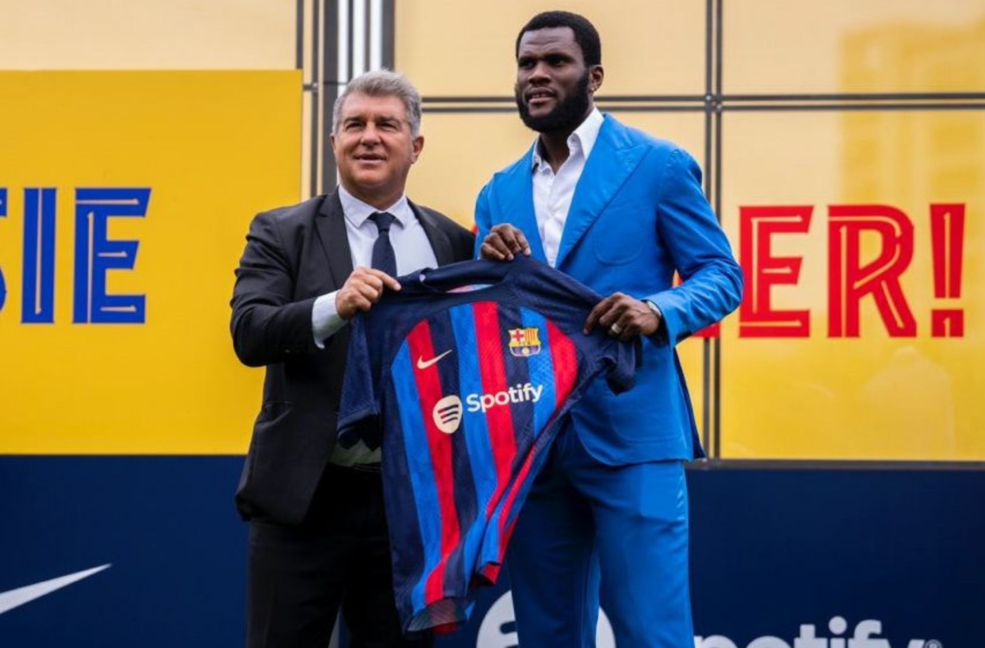 Franck Kessie, Joan Laporta