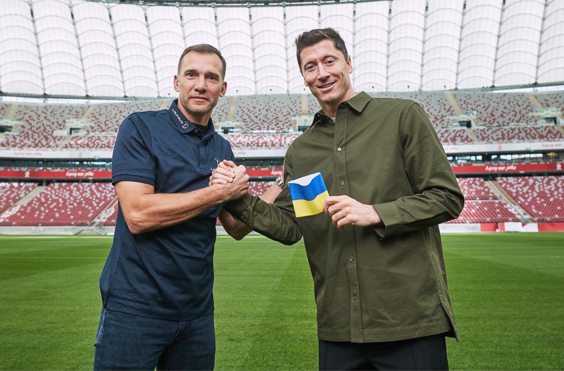 Robert Lewandowski, Andriy Shevchenko