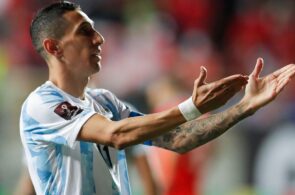 Angel Di Maria at Argentina