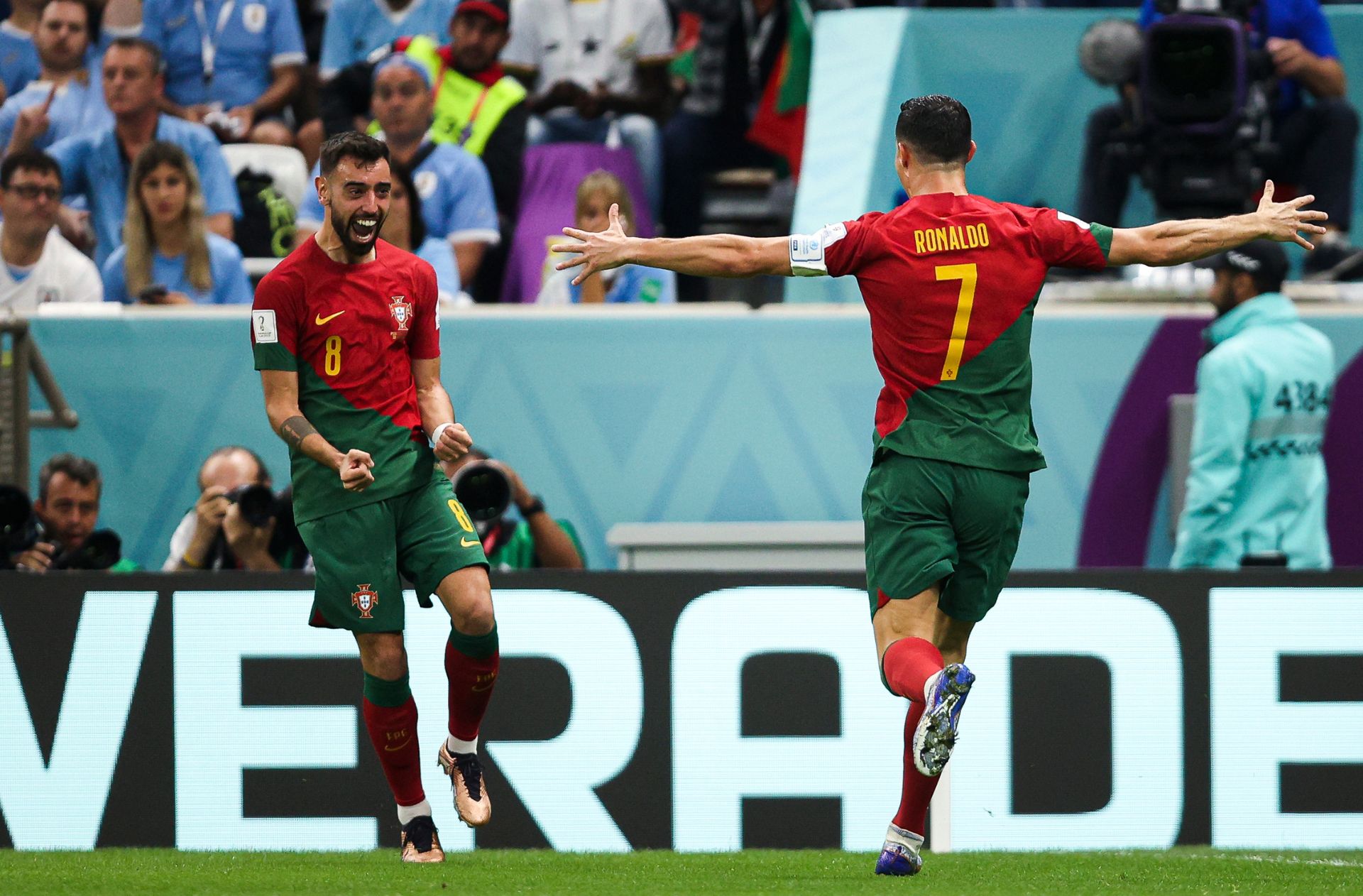 Bruno Fernandes, Cristiano Ronaldo