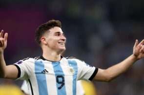 Julian Alvarez at Argentina