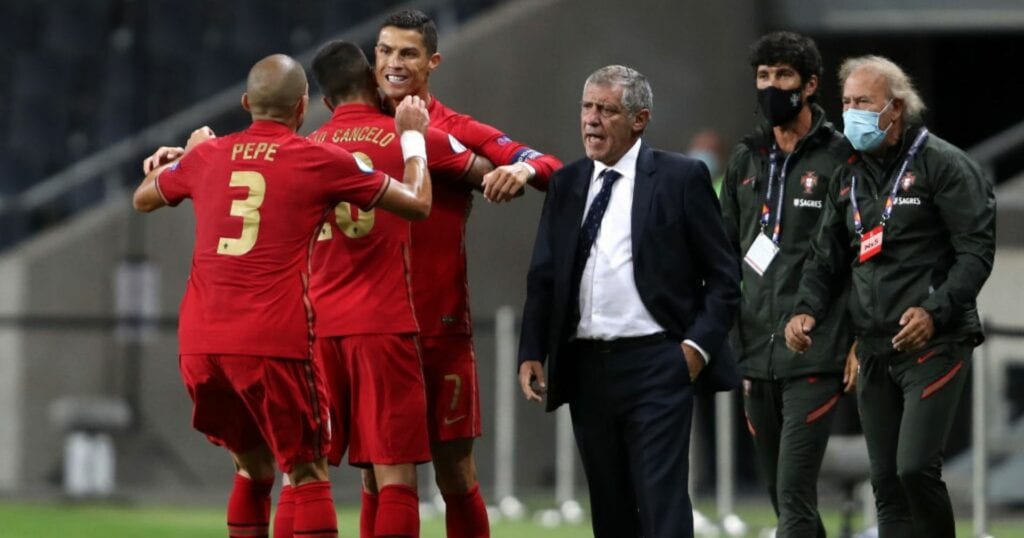 Fernando Santos, Cristiano Ronaldo