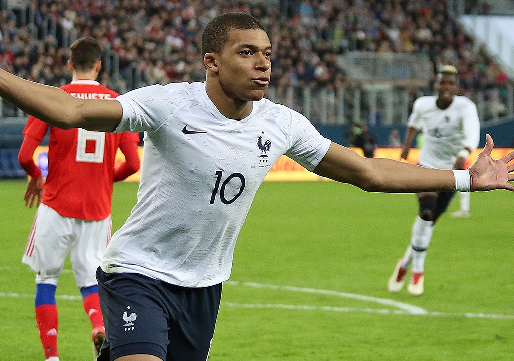 Kylian Mbappe at France