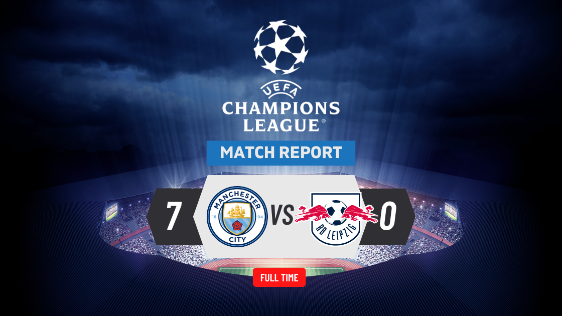 Man City 7-0 Leipzig