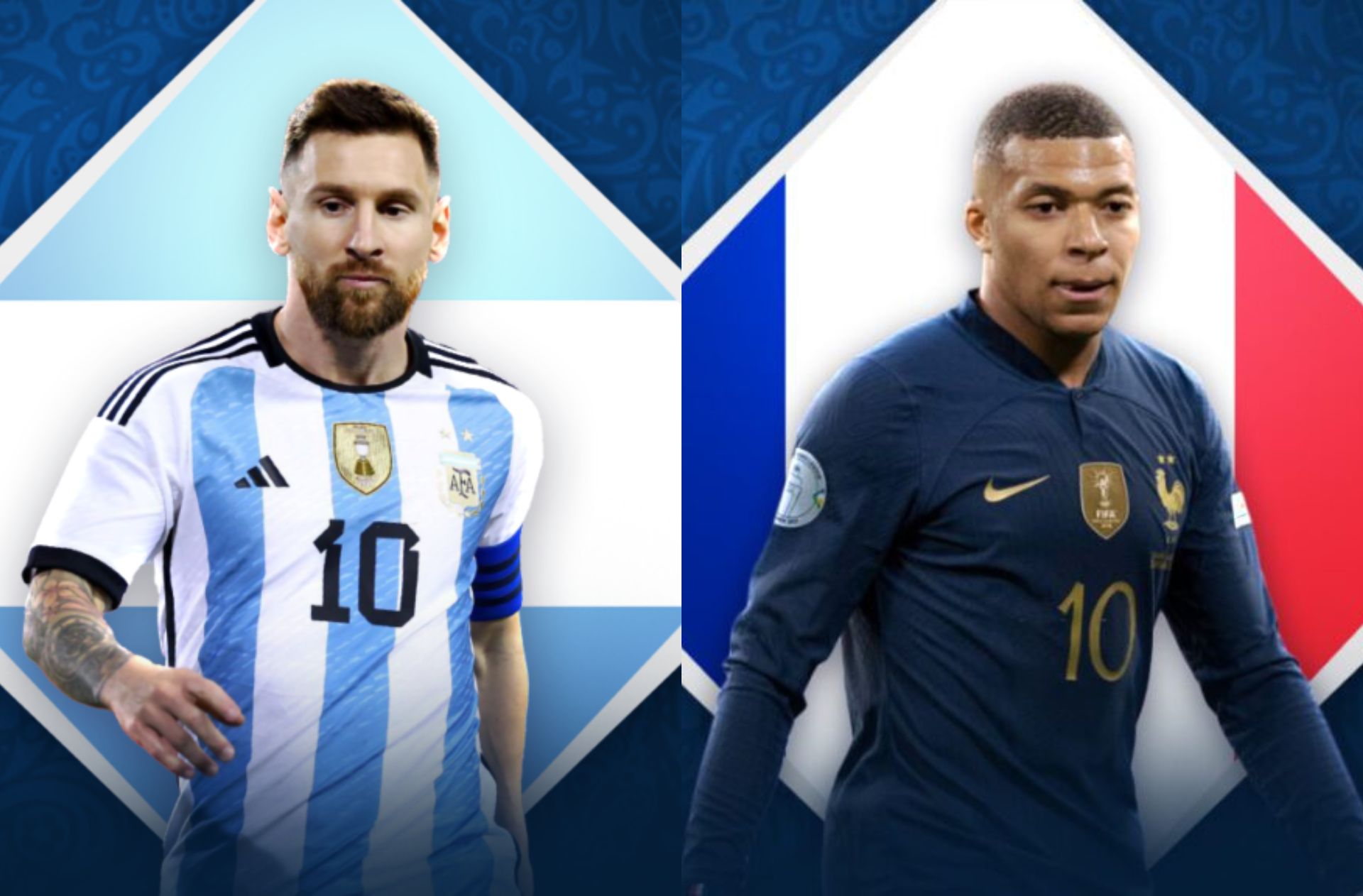 Lionel Messi, Kylian Mbappe
