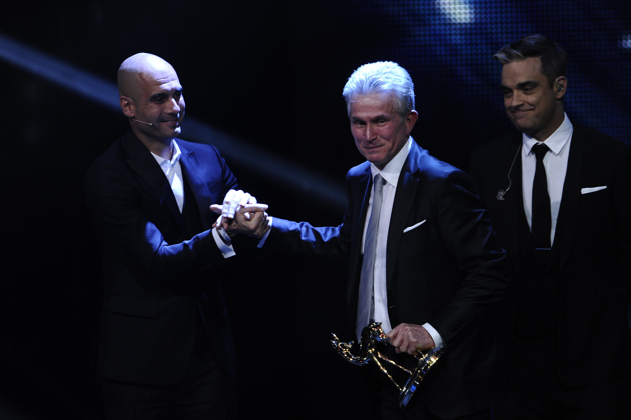 Jupp Heynckes and Pep Guardiola