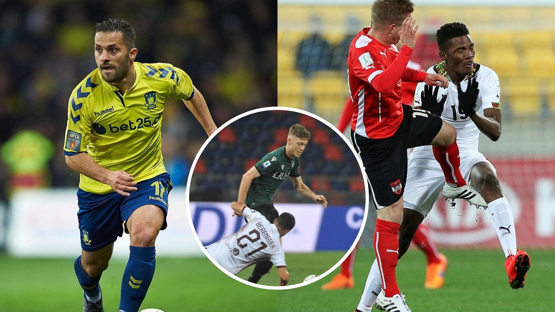 Riza Durmisi Andreas Skov Olsen Benjamin Tetteh