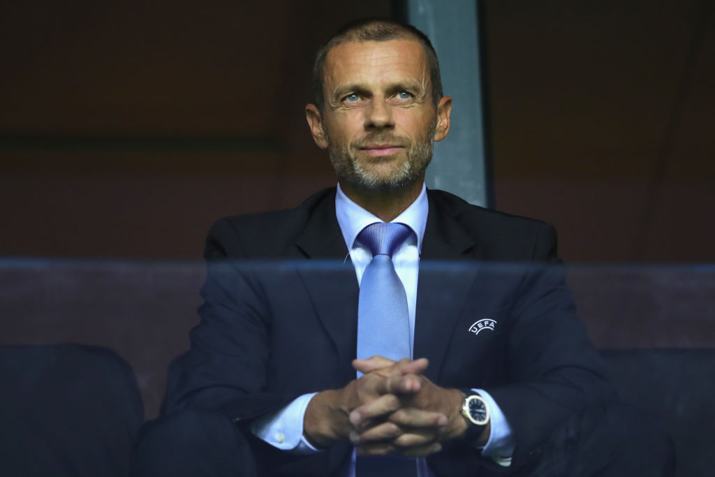 Aleksander Ceferin, UEFA