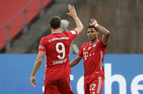 Robert Lewandowski og Serge Gnabry, Bayern München