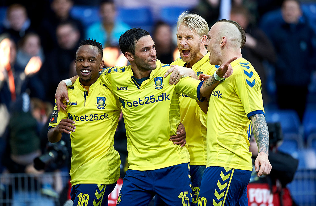 Lebogang Phiri Johan Larsson Ariel Nunez Brøndby