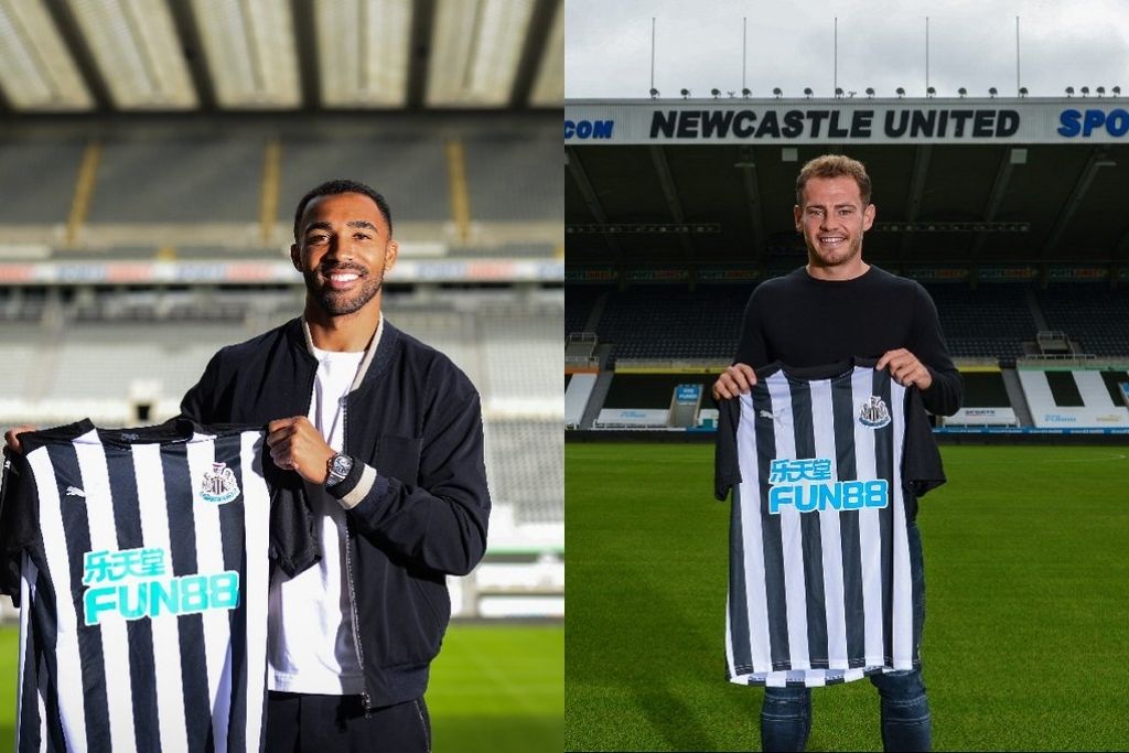 Callum Wilson og Ryan Fraser, Newcastle United